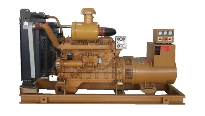 淄博上柴250kw大型柴油二手发电机组